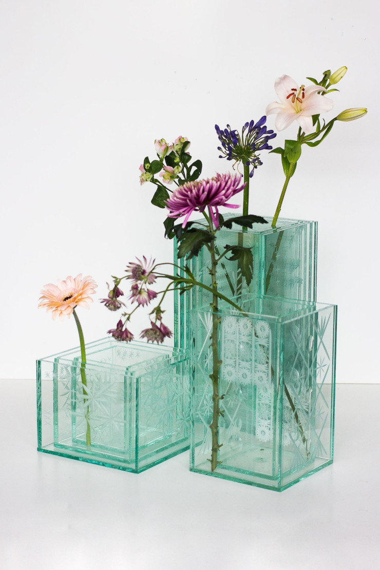Le projet « Ornamental Folds et Bohemian Crystal » de Marie Kolárová et Myeonga Seo.