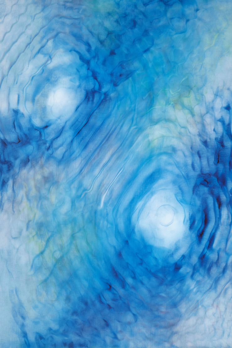 Oliver Beer, Resonance Painting (Lovesong), 2024.