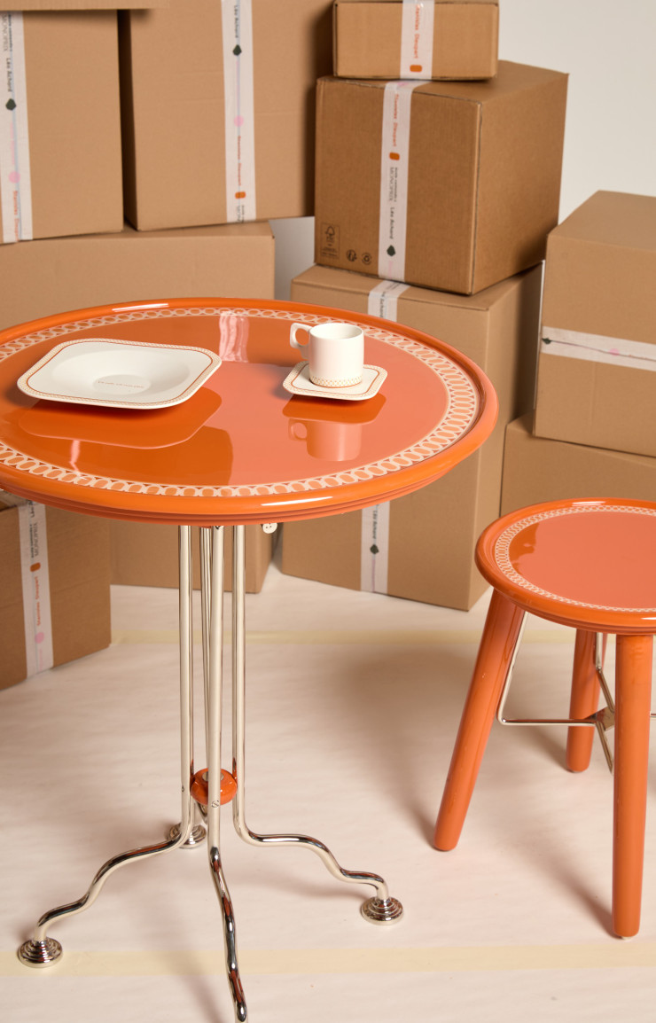 La collection de Stanislas Dieupart s’inspire des terrasses de bistrots.