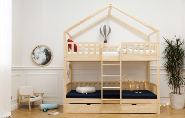 Le lit superposé DB Premium, produit phare de Mon Lit Cabane.