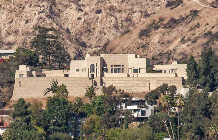 Ennis House – Hollywood à ses pieds : béton et cinéma