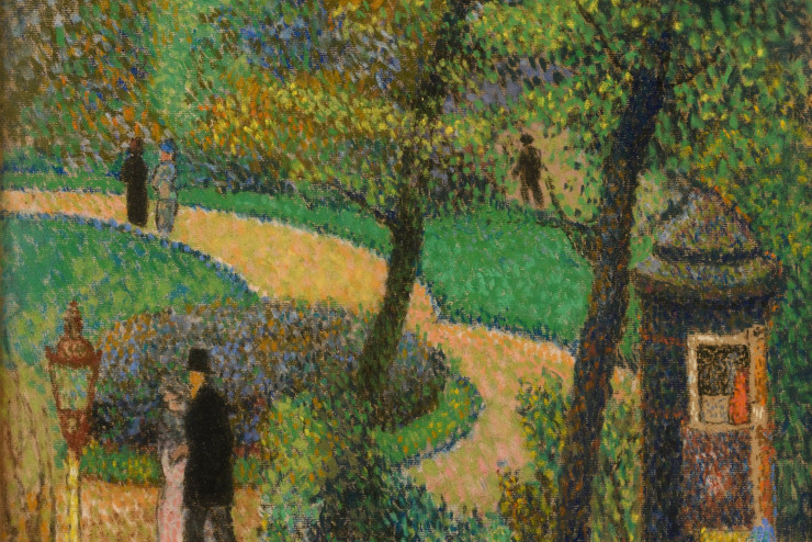 Philippe Smit (1886-1948) Scène dans le parc, avant 1915.