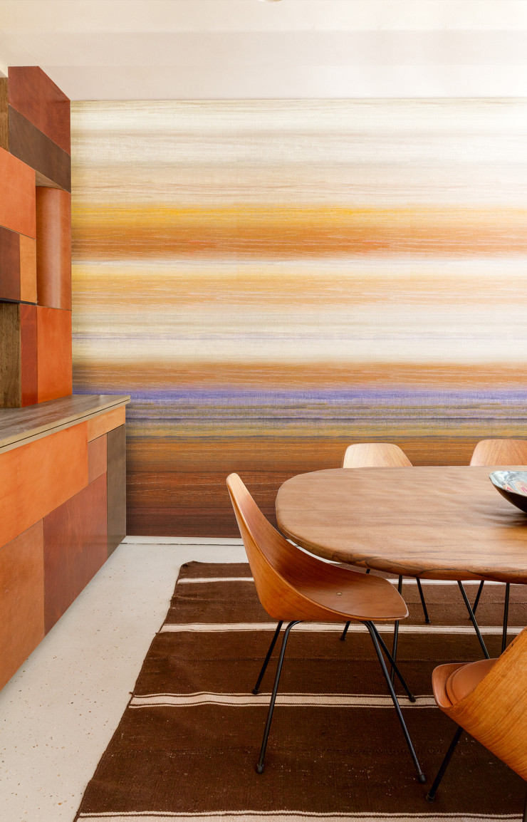 La ligne de revêtements muraux hypnotiques « Serica » de Misia.