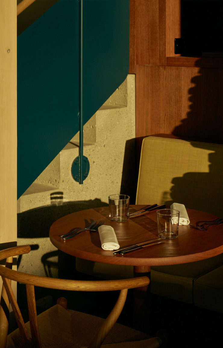 Détail de la Brasserie Lacustre.