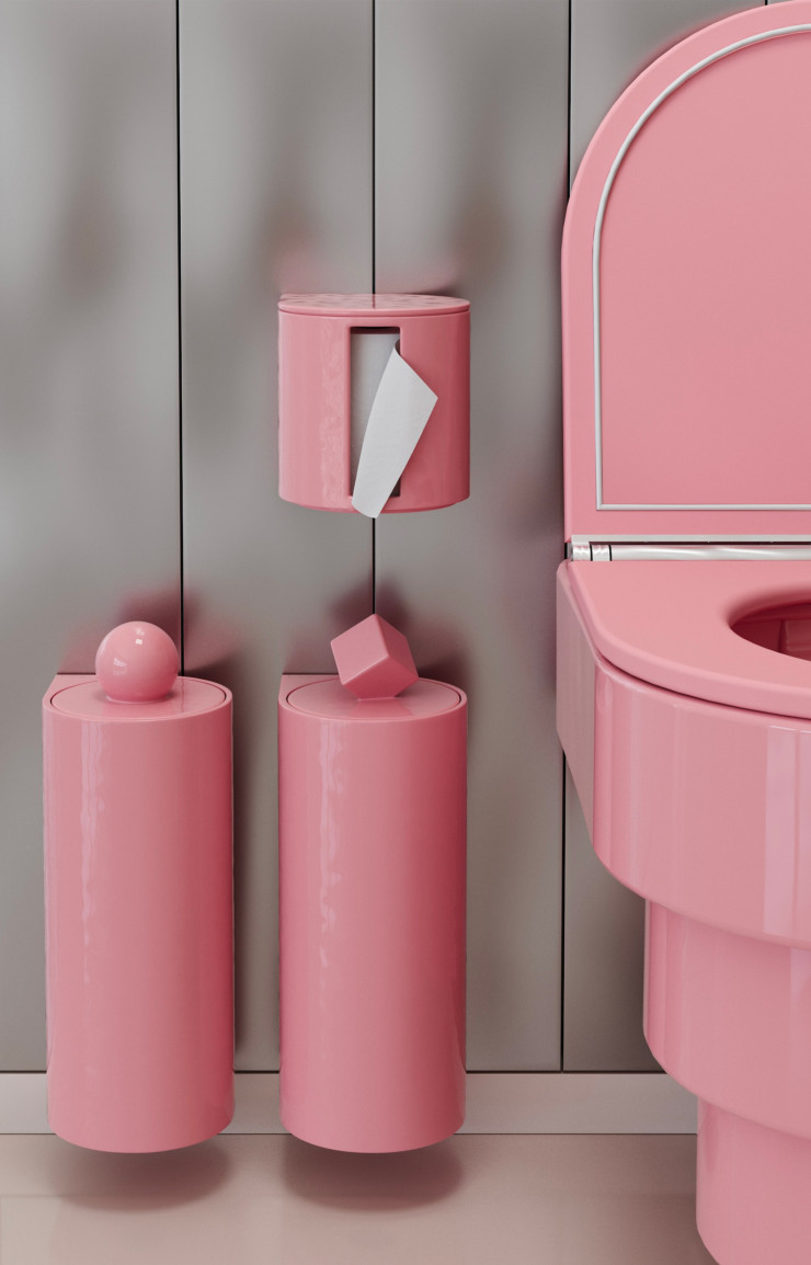 La nouvelle collection d&rsquo;accessoires pour toilettes design de Trone, baptisée Trium.