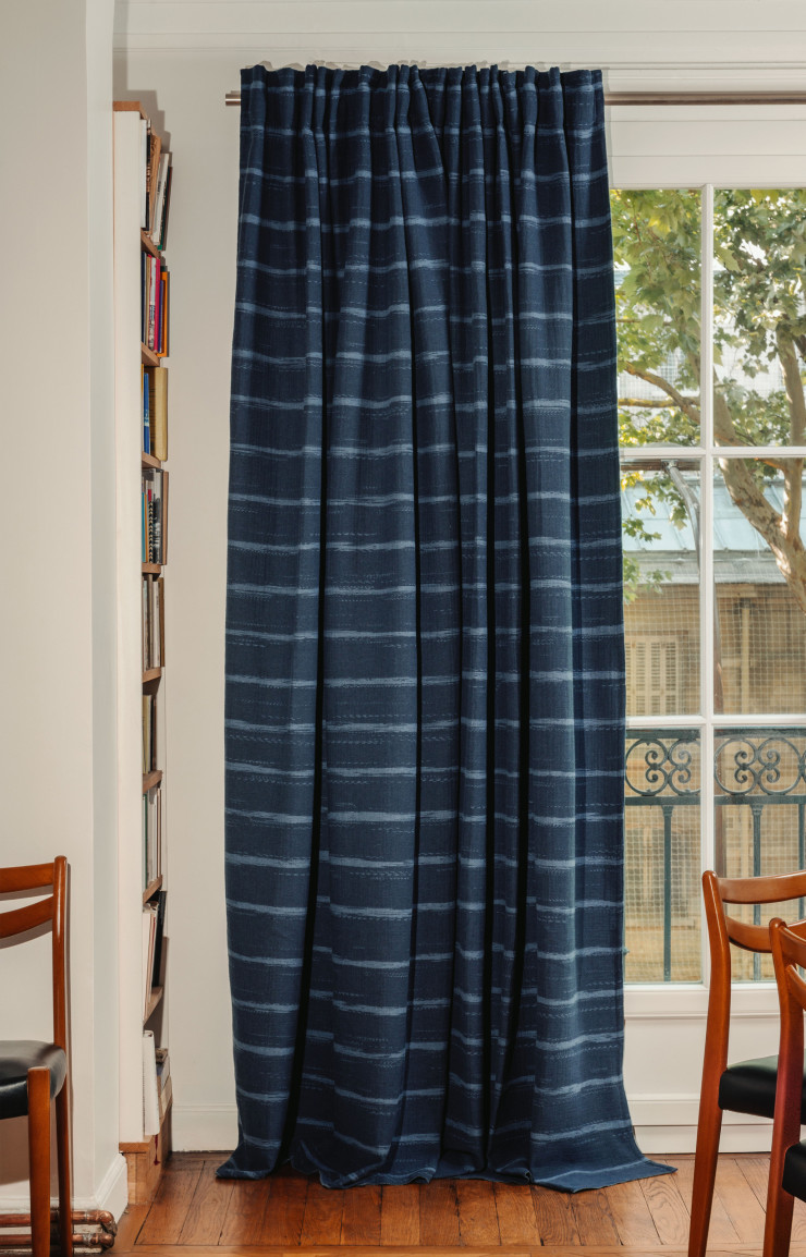 « Clairevoie », nouvelle collection 2025 de Window. Un jacquard réversible, décliné dans dix couleurs, tissé et confectionné en France.