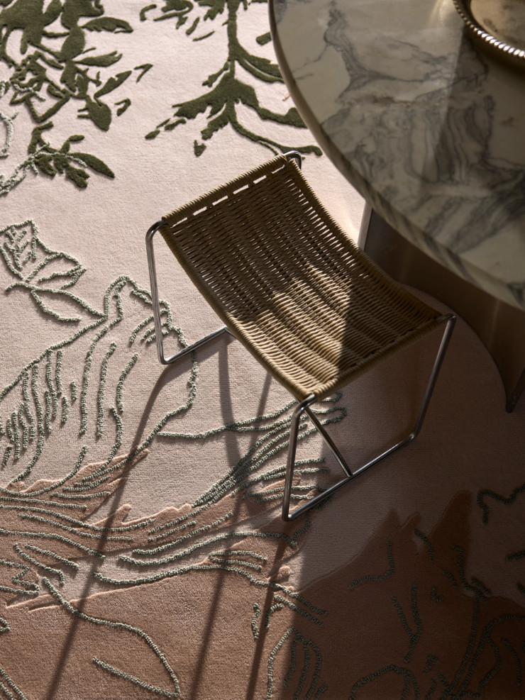 Floræ Folium Series by Sam Baron – Le tapis Ramosa Vivid