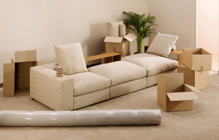 Un Canapé pour la vie. Editorial IDEAT N°176 Mars-Avril 2026À 25 ans, premiers cartons, premiers projets. ©IDEAT