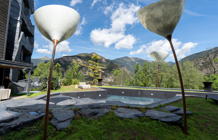 Vue de la piscine