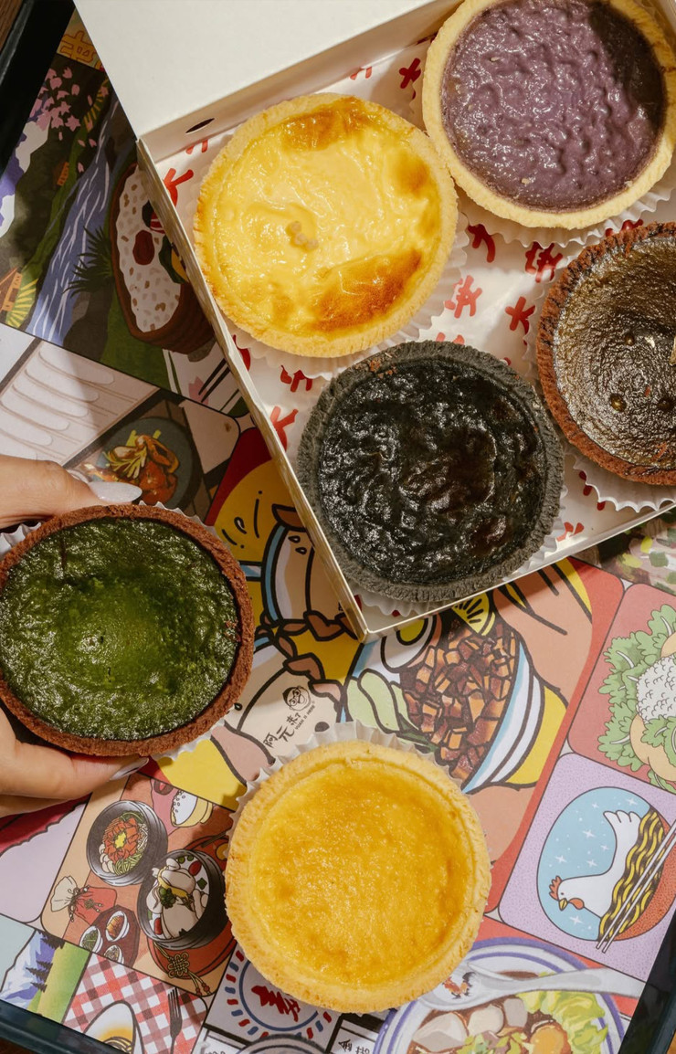Les fameuses egg tarts de Tai On.
