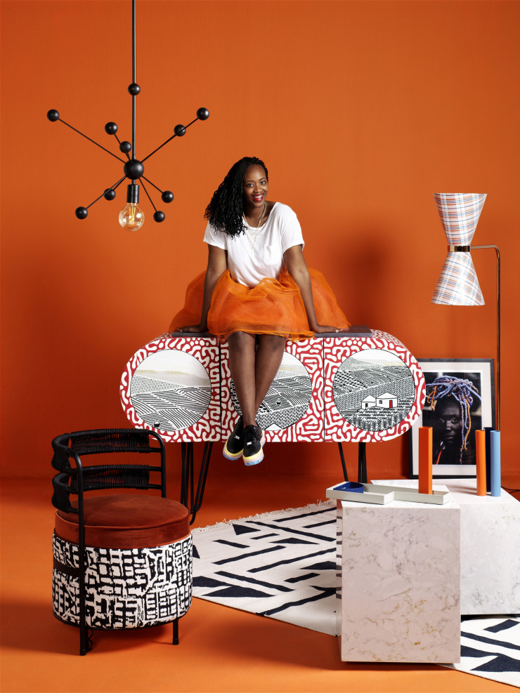 Thabisa Mjo, fondatrice de Mash.T Design Studio et membre du jury des Rising Talent Awards qui a choisi sept designers et studios lauréats.