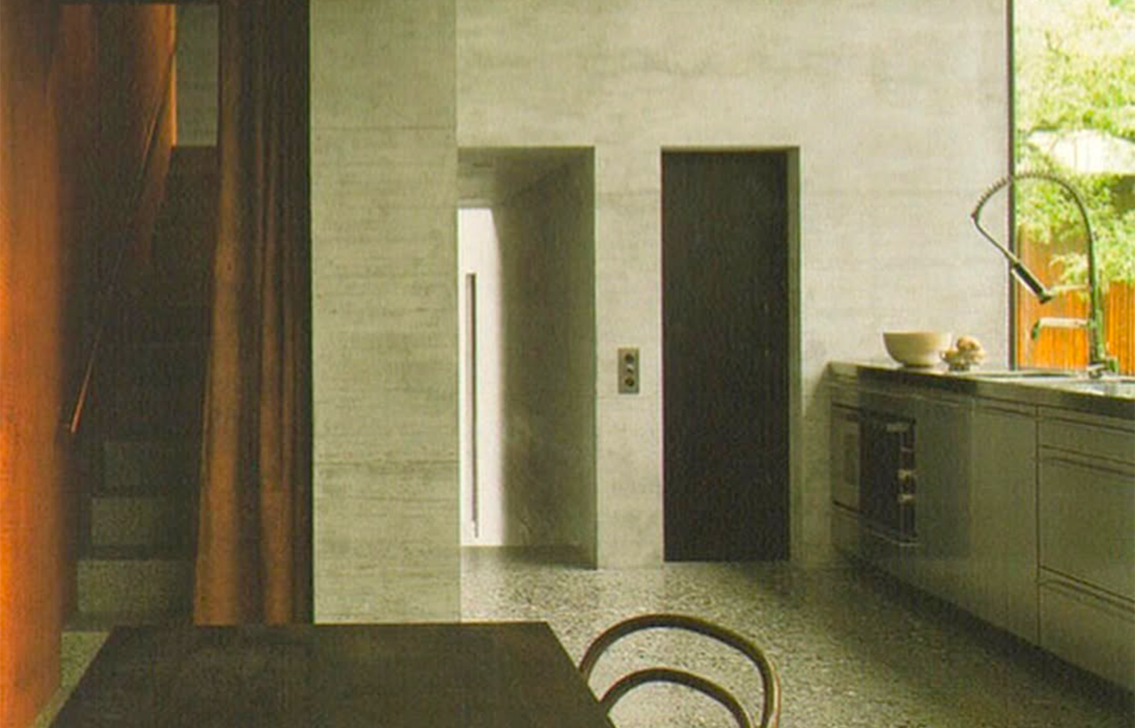 Demeure iconique : la Casa Z de Peter Zumthor, cube de béton et de verre.
