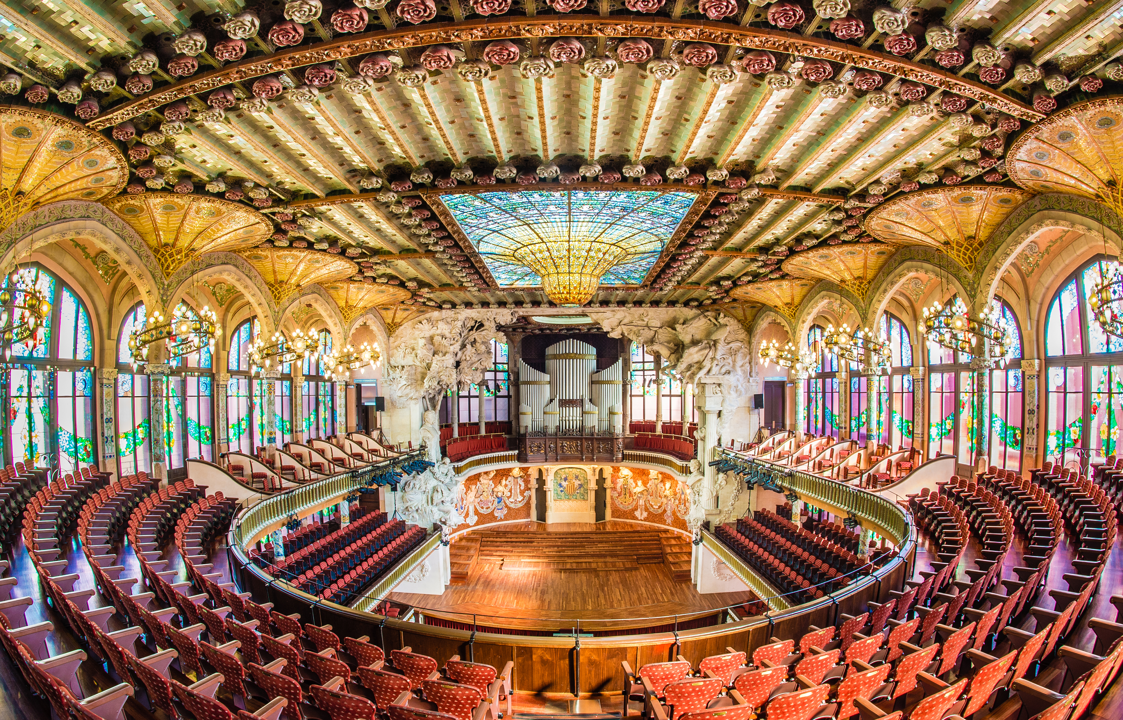 Philharmonies européennes : quand l’architecture donne le "La" - Palau de la Musica - IDEAT
