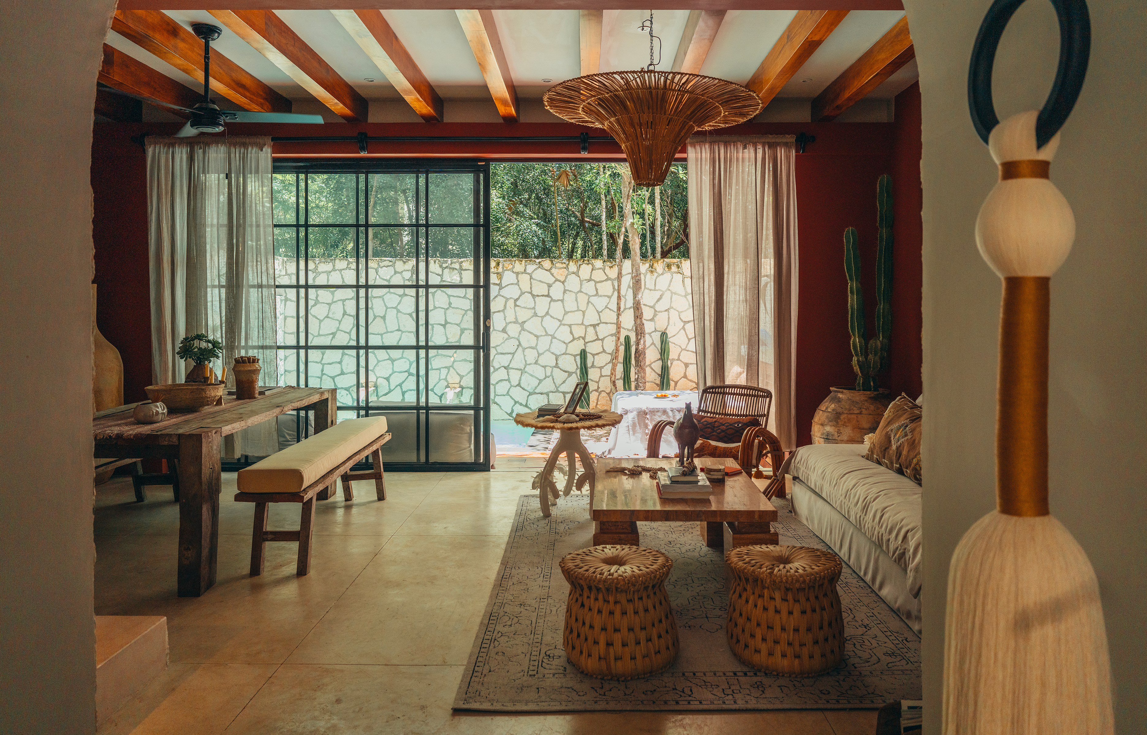 Tulum, sans clichés : une villa d’auteur entre artisanat et élégance organique - IDEAT