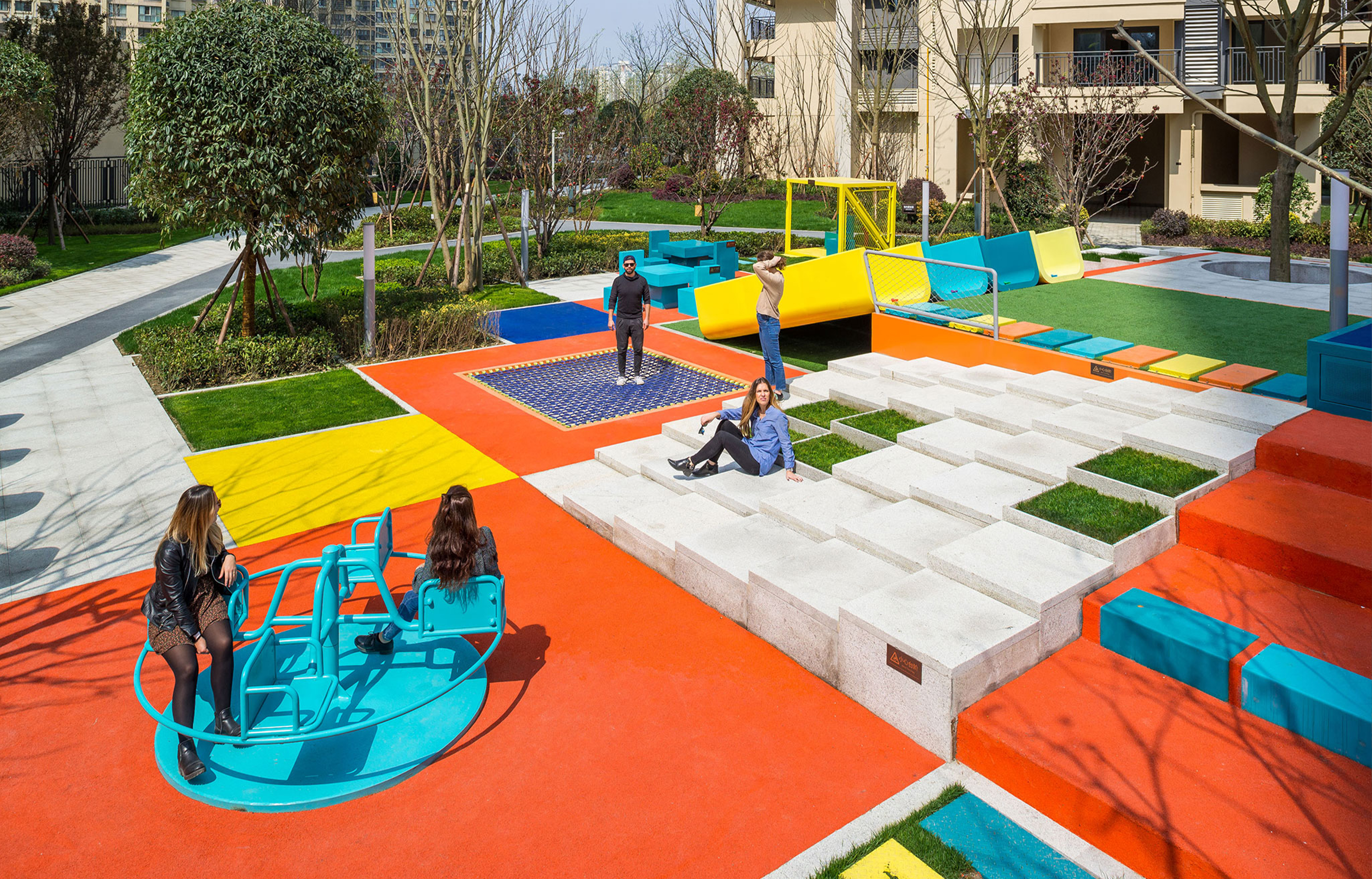 Design actif - comment les aires de jeux redessinent la ville