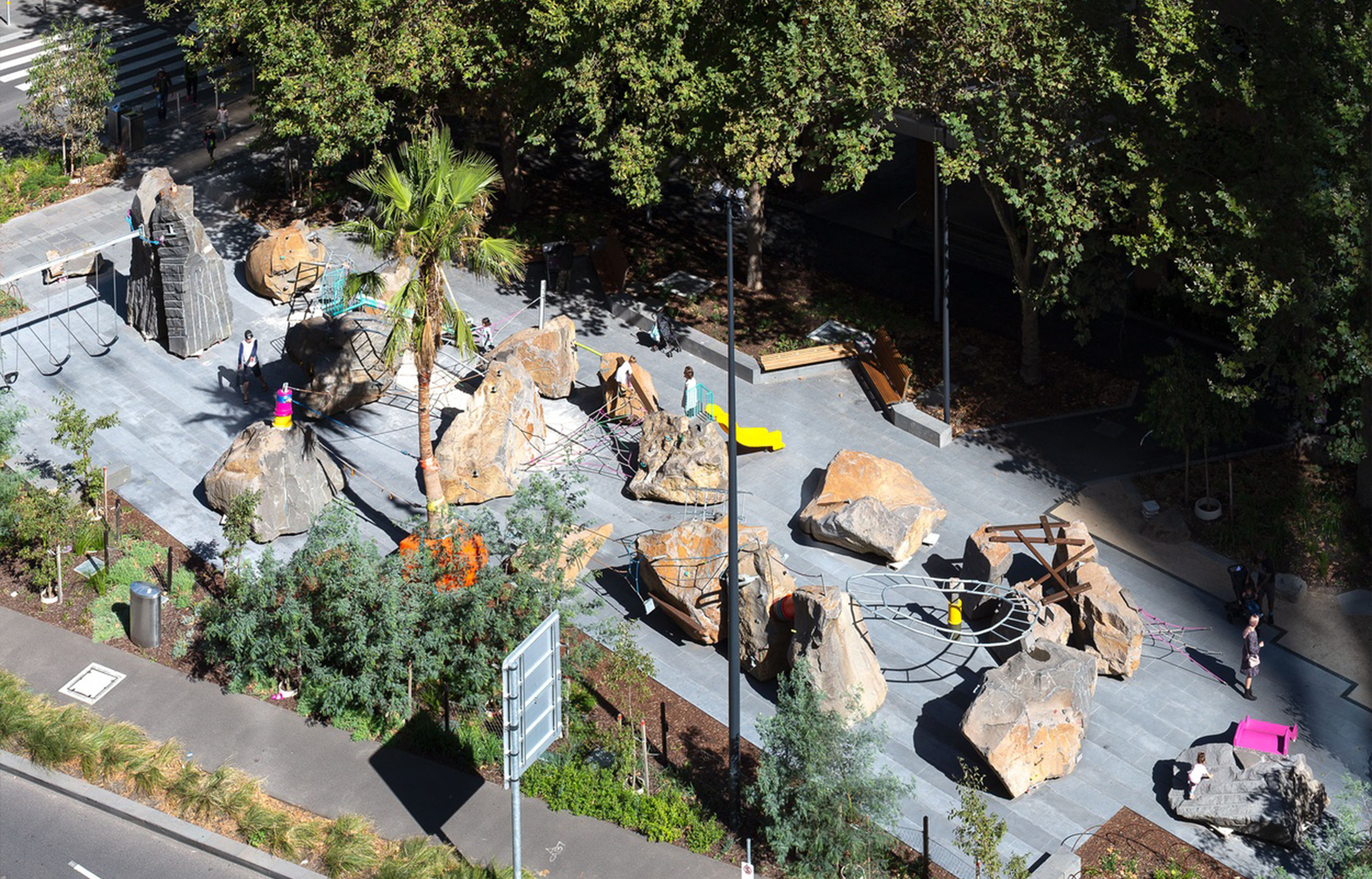 Design actif - comment les aires de jeux redessinent la ville