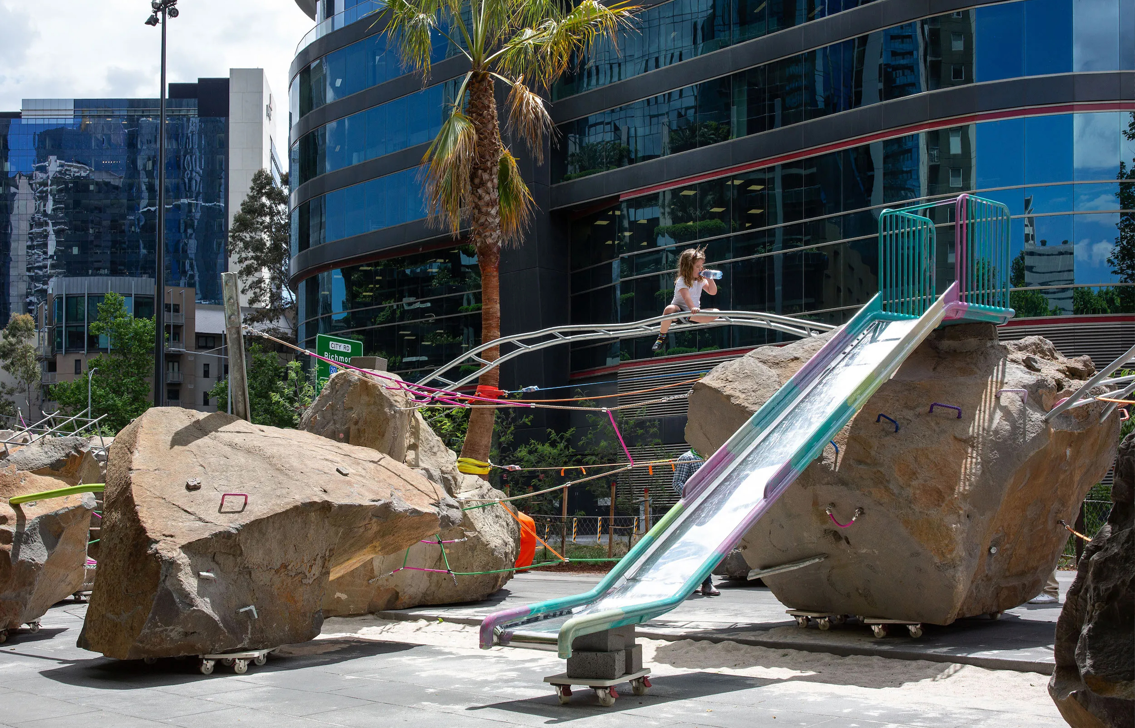 Design actif - comment les aires de jeux redessinent la ville