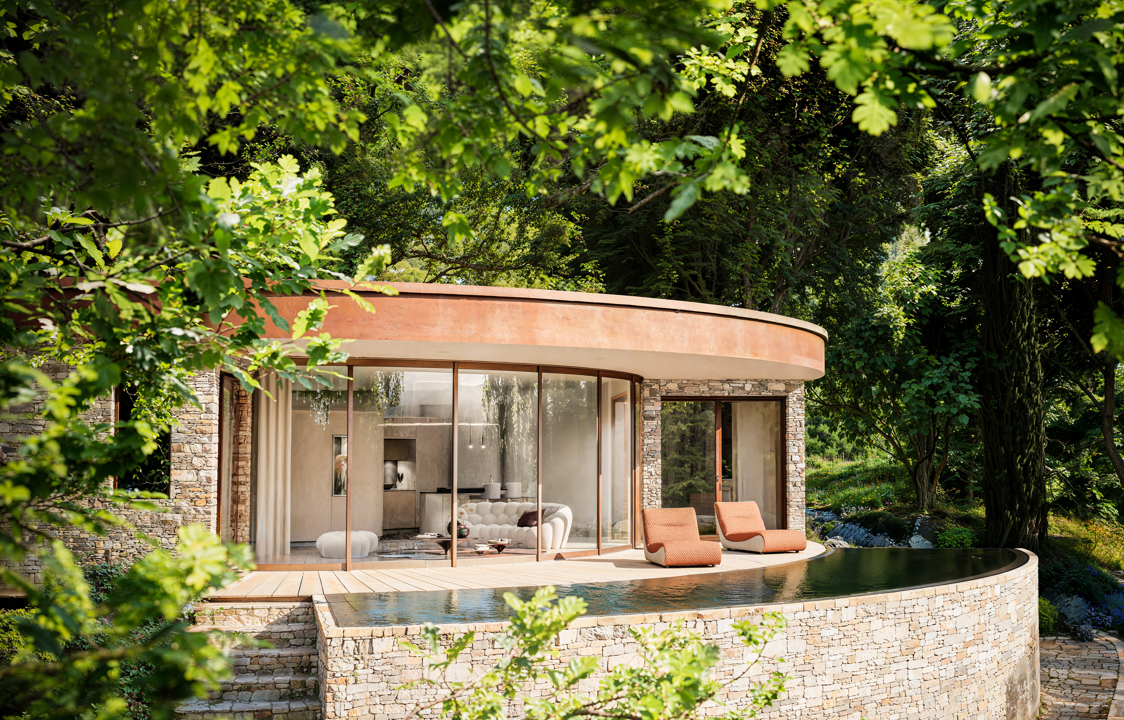 Les maisons Curv bousculent les codes en arrondissant les angles