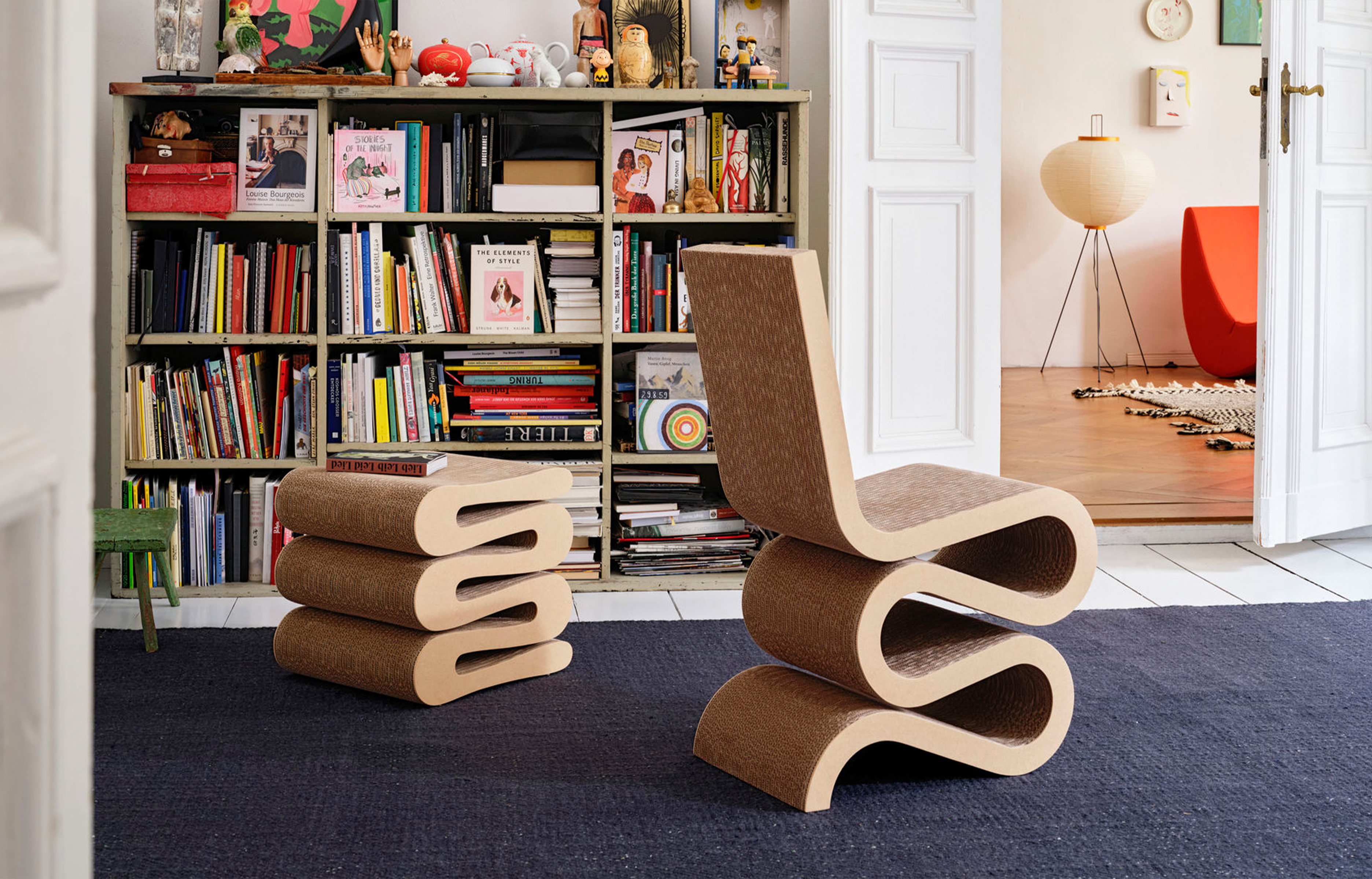 Tendance - Carton ondulé, design affûté, le matériau modeste qui fait sensation - IDEAT - franck GEHRY_
