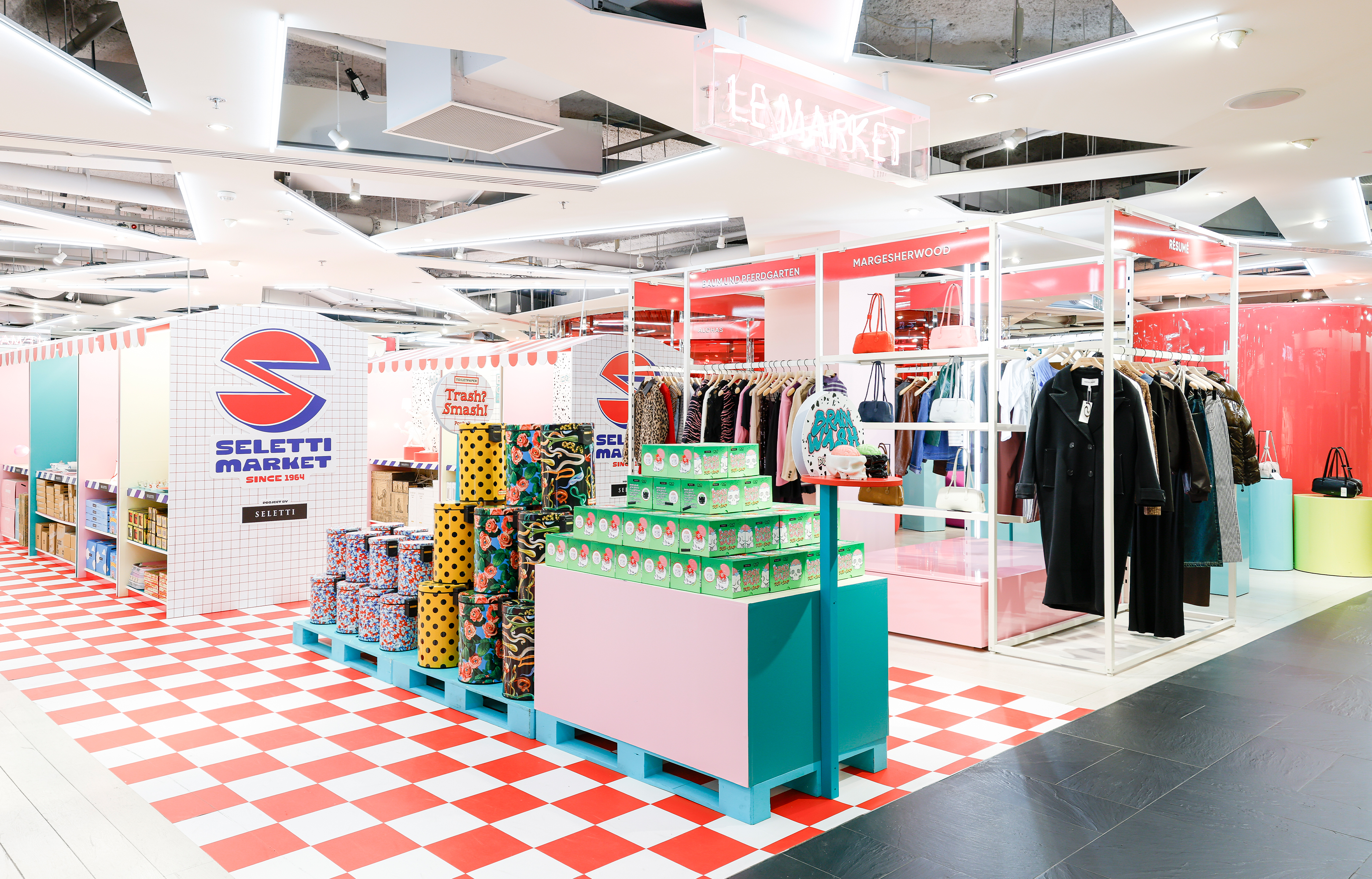 Seletti Market au Printemps Haussmann ou l’art du supermarché revisité