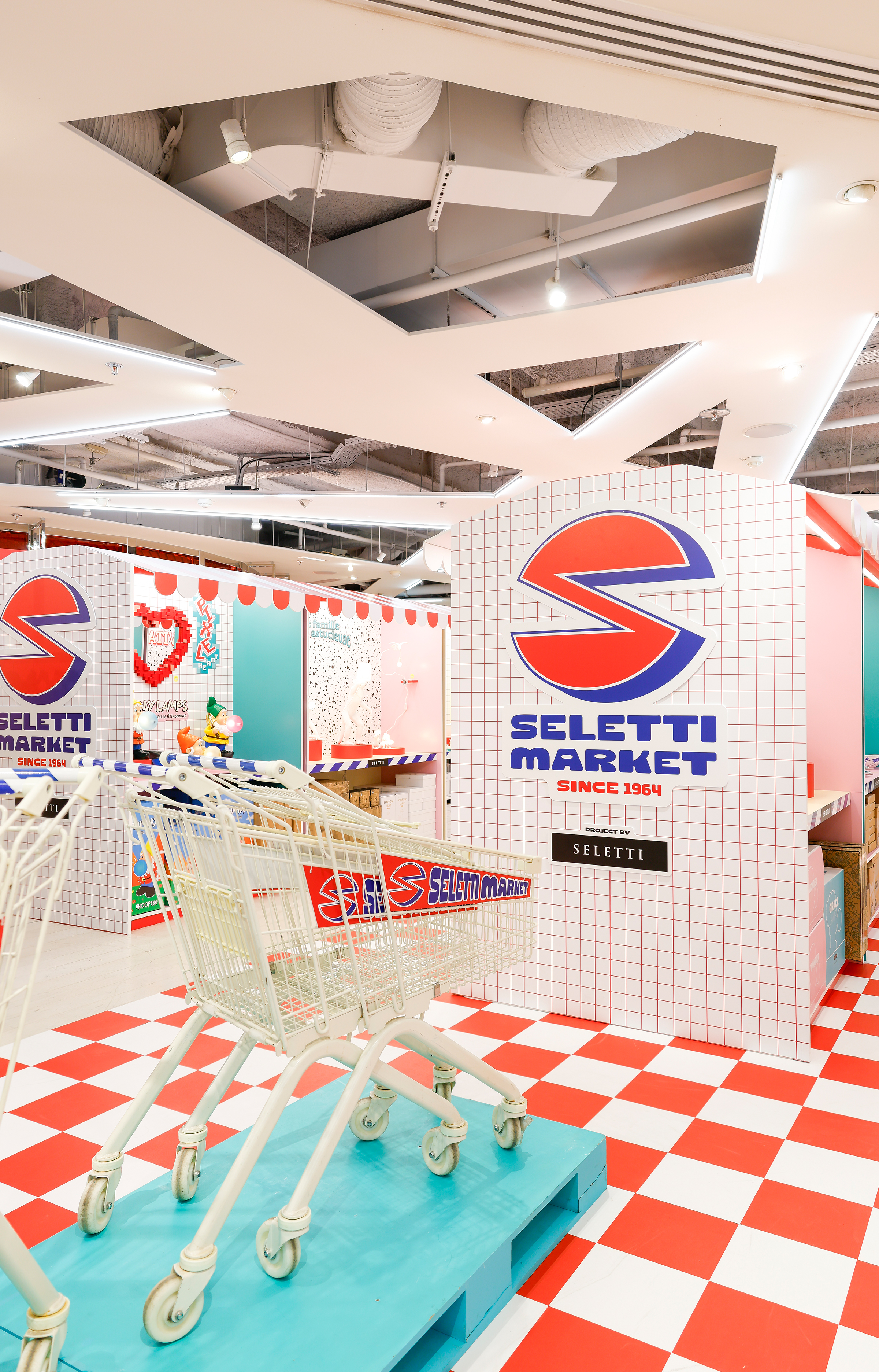 Seletti Market au Printemps Haussmann ou l’art du supermarché revisité