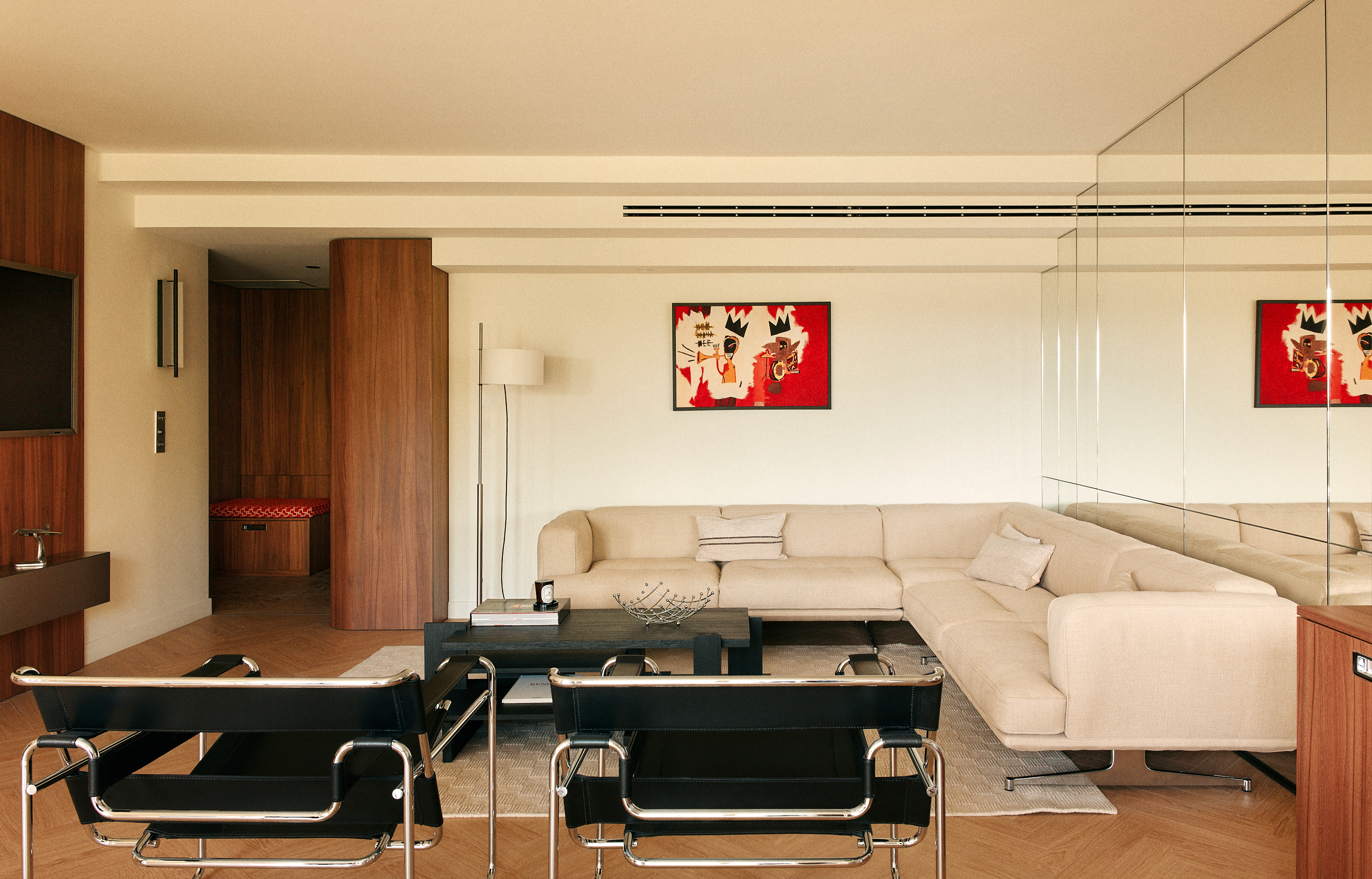 Un appartement lumineux et graphique à Aix-en-Provence