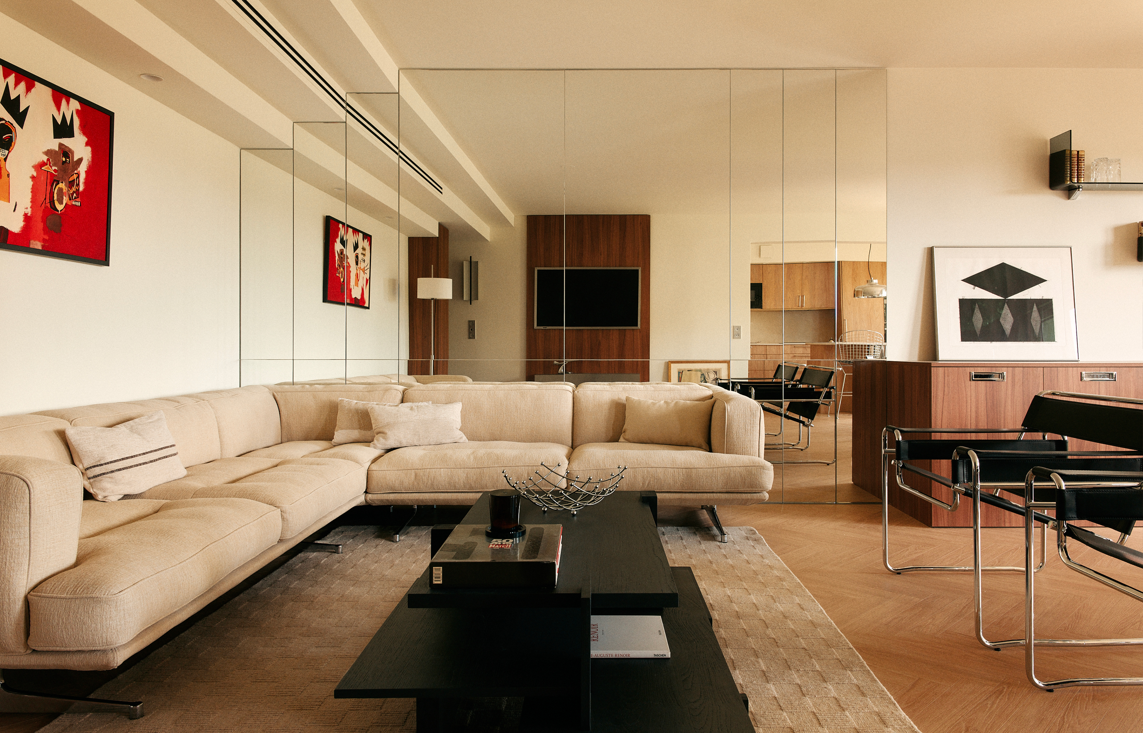 Un appartement lumineux et graphique à Aix-en-Provence