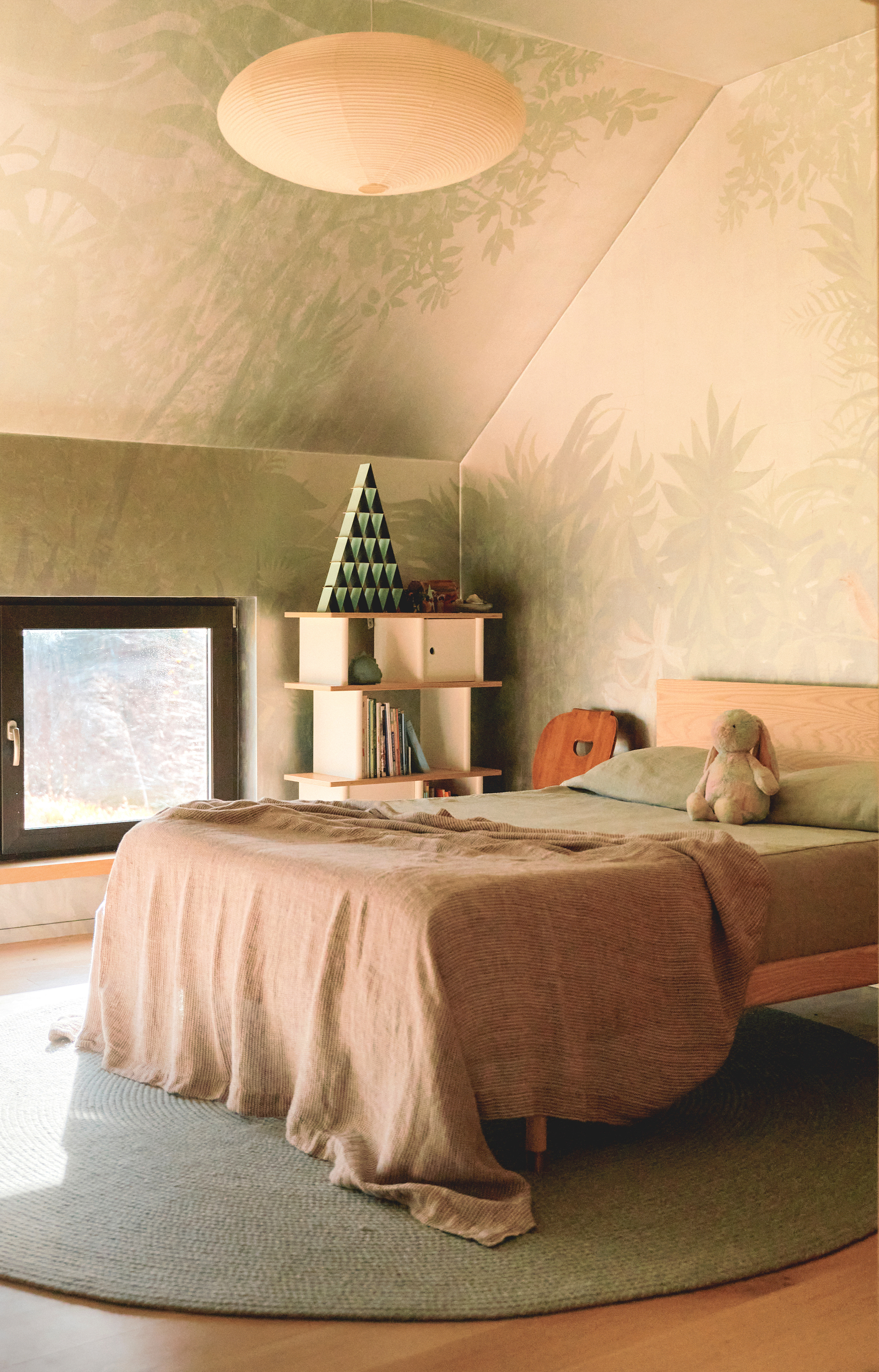 À Ghent, une maison de campagne où le design se met au vert