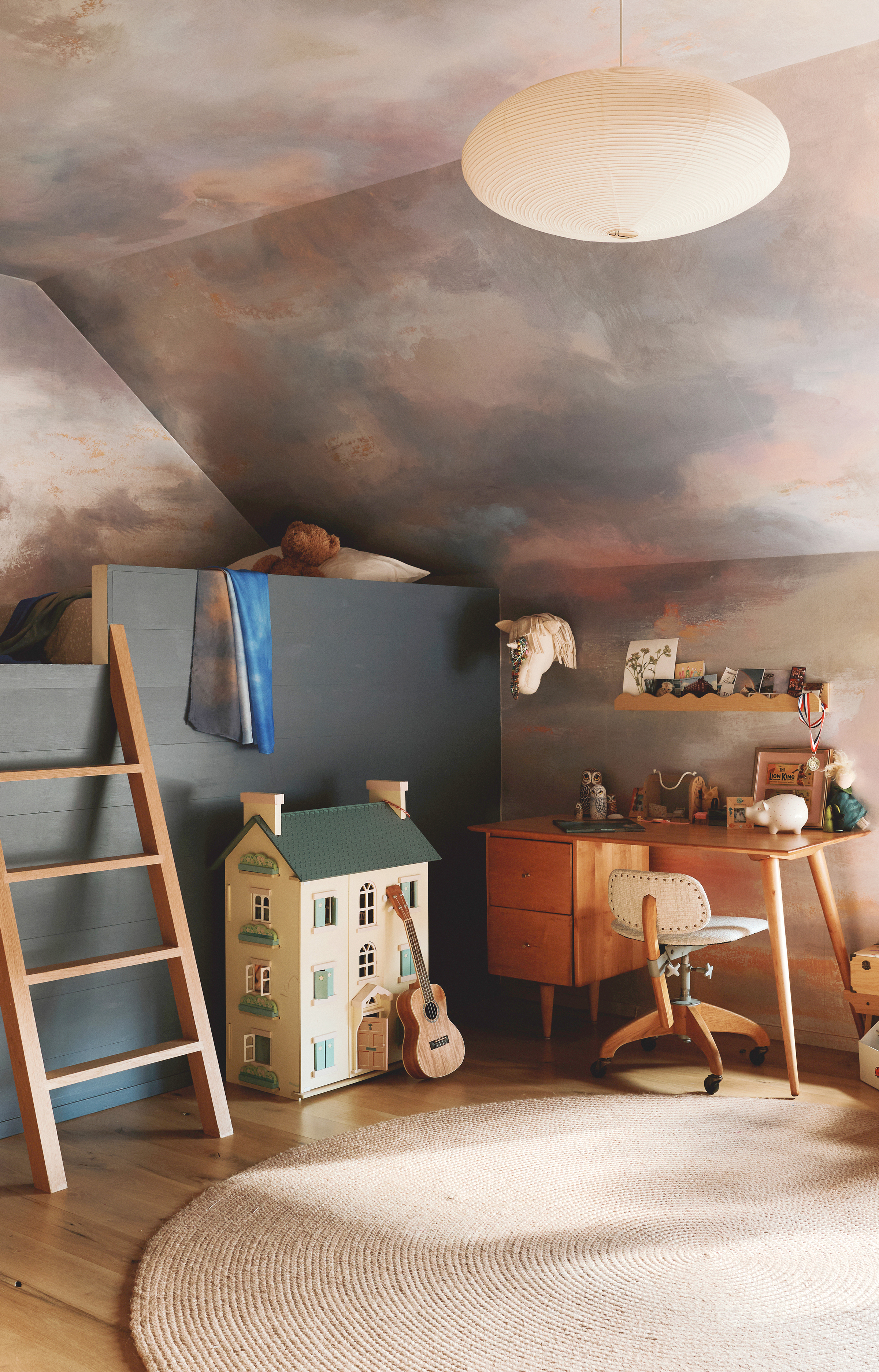 À Ghent, une maison de campagne où le design se met au vert