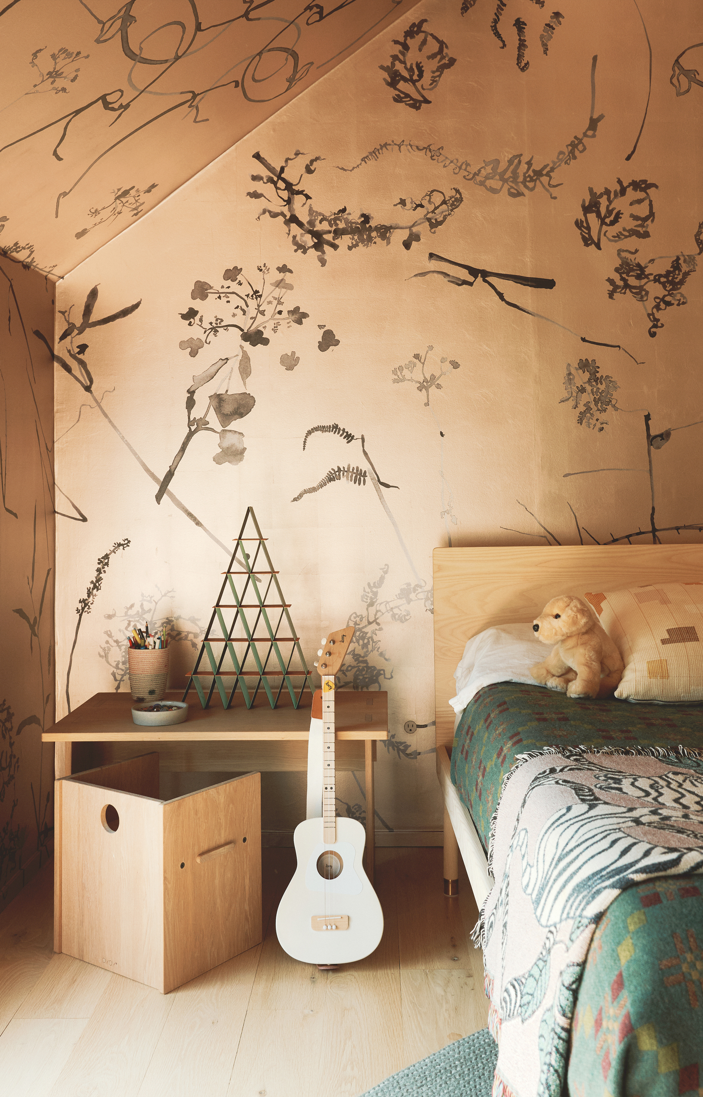À Ghent, une maison de campagne où le design se met au vert